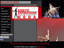 Tablet Screenshot of dancekeda.com
